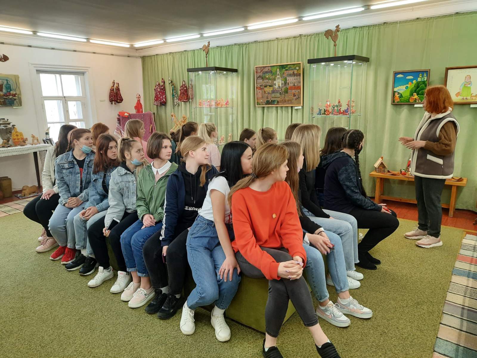 Выставка народной игрушки в музее-усадьбы Н.Г.Чернышевского. 