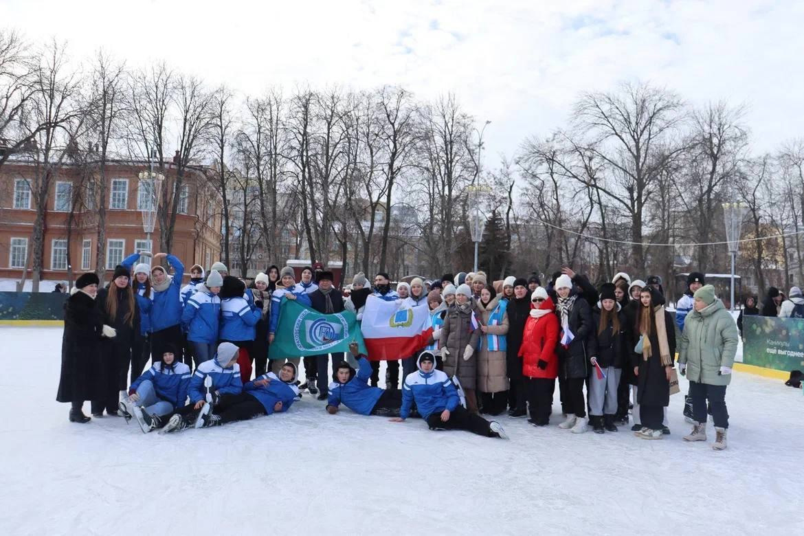Спортивный праздник на коньках