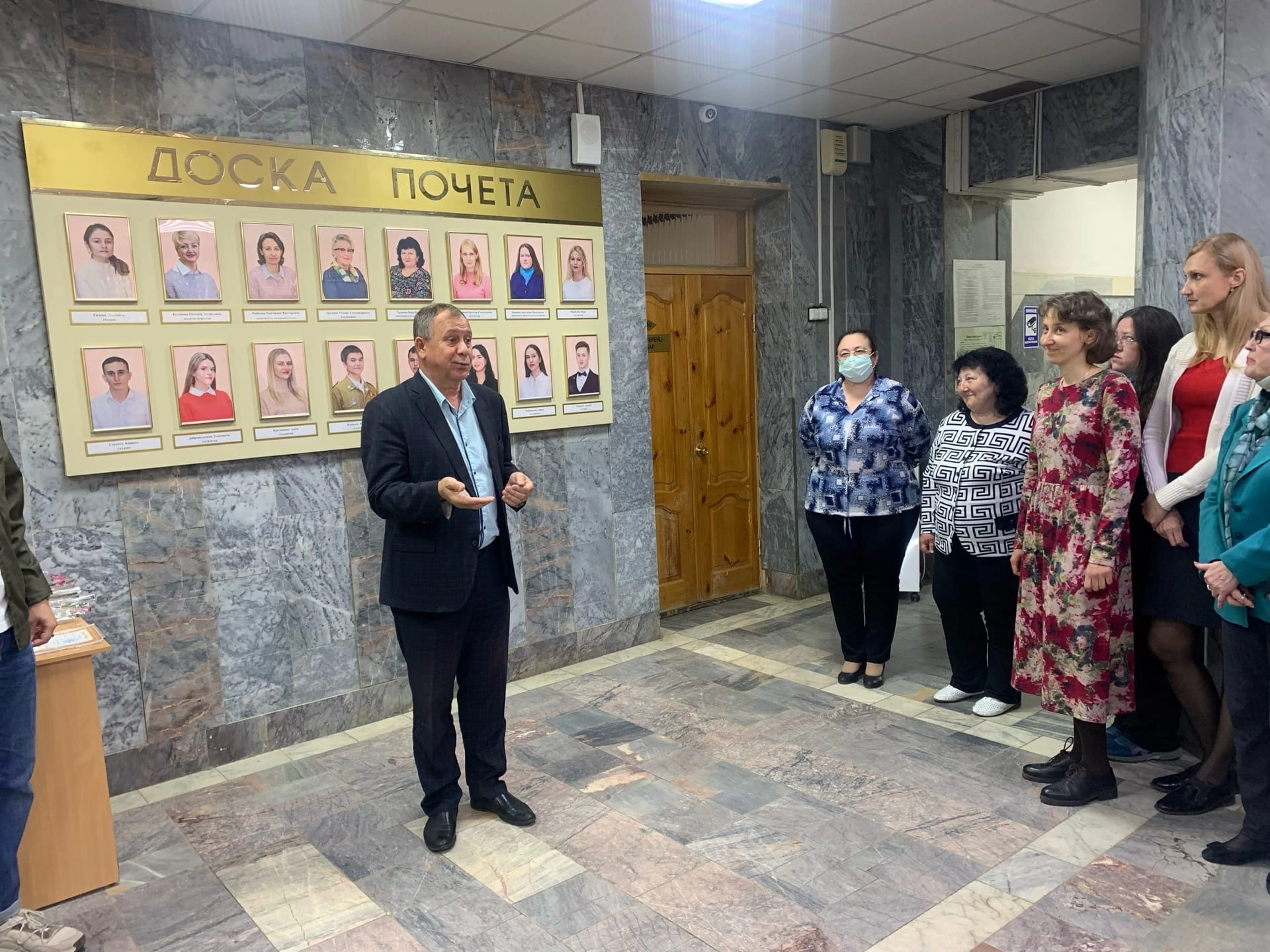 Торжественное открытие Доски почёта 2022 года