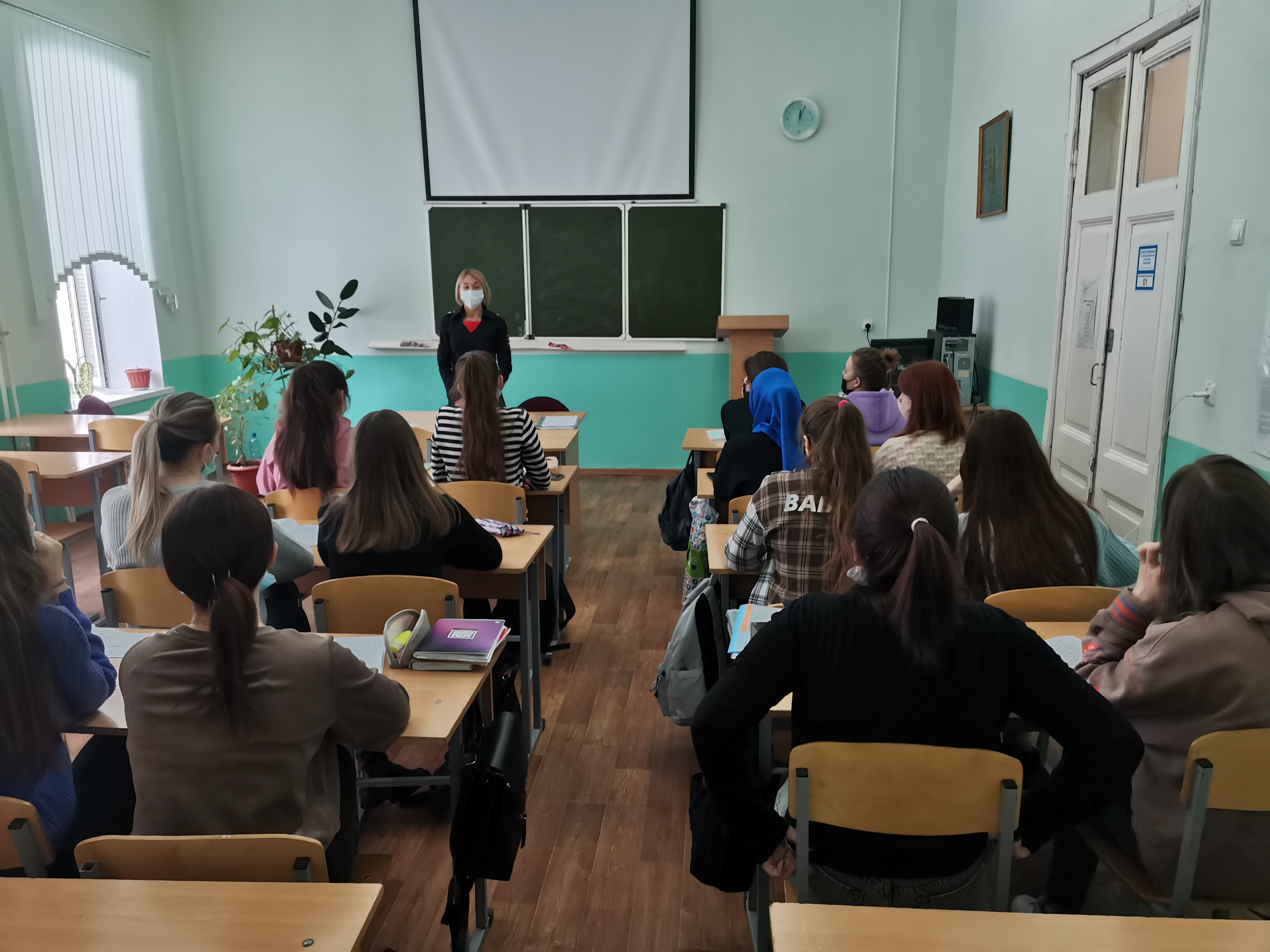 Встреча инспектора ПДН по вопросам НОН