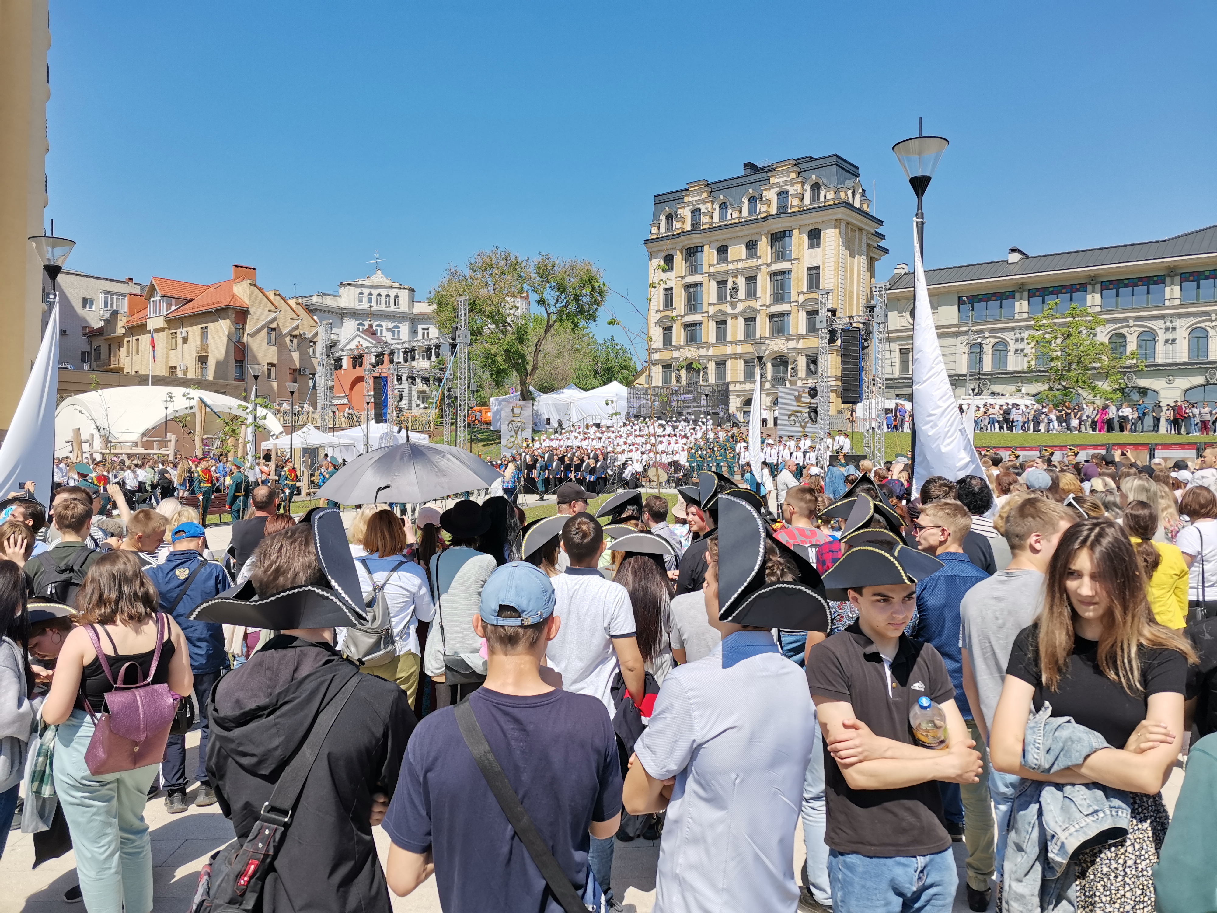 Студенты и преподаватели колледжа приняли участие в творческом проекте «Во славу деяний Петра!»