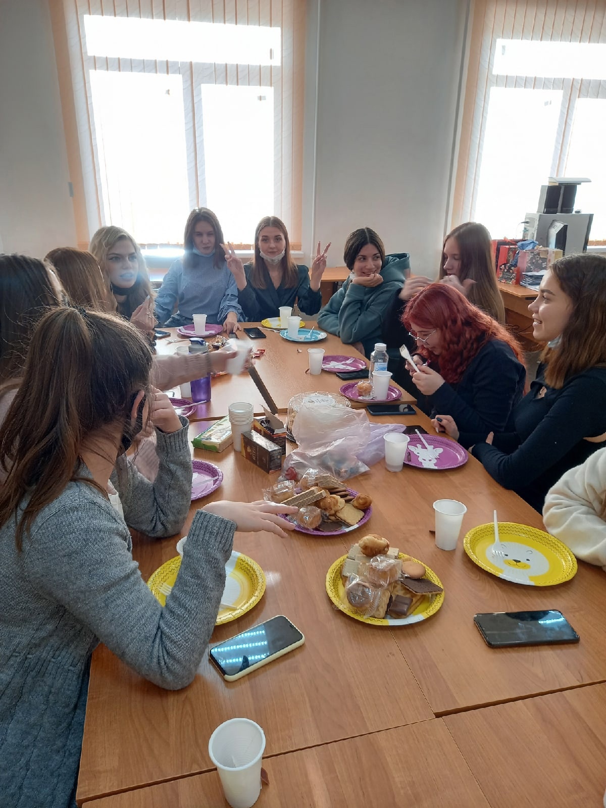 Классный час в 13 группе