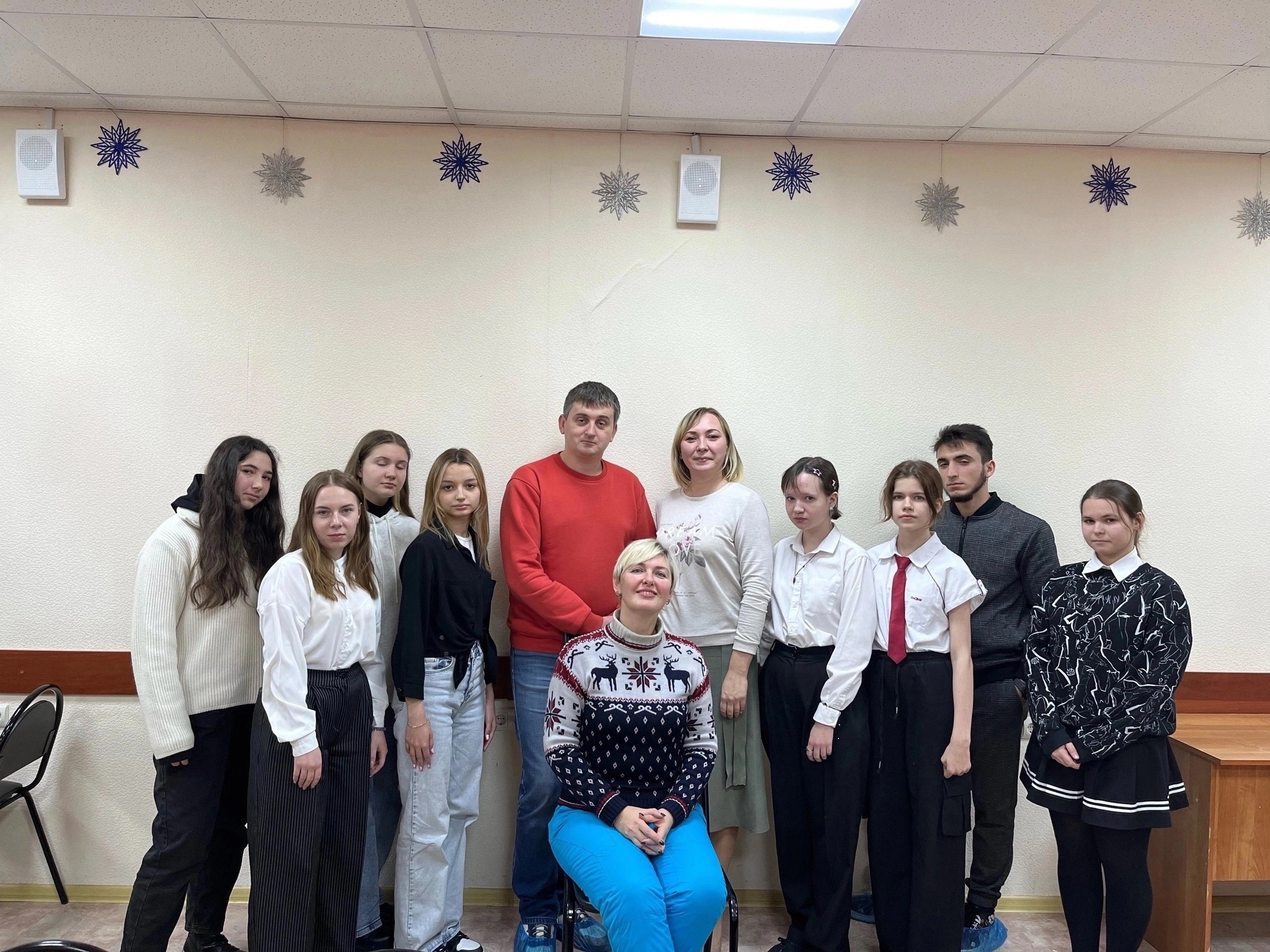 Фото - школа для волонтеров 