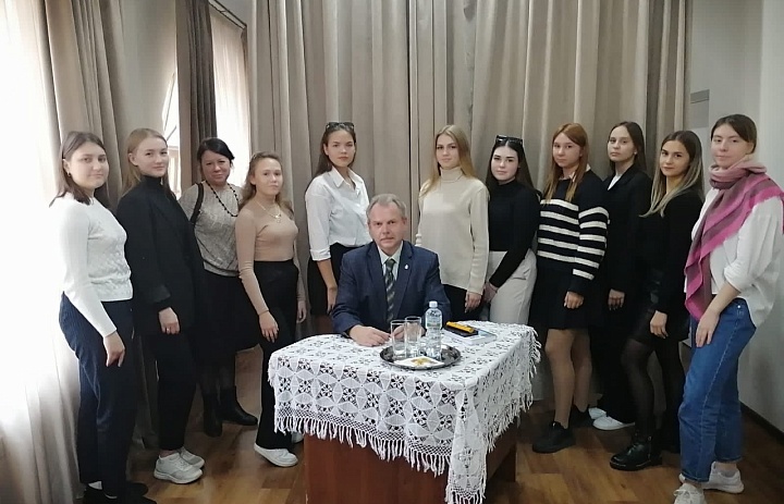 Встреча с Олегом Дмитриевичем Трушиным 