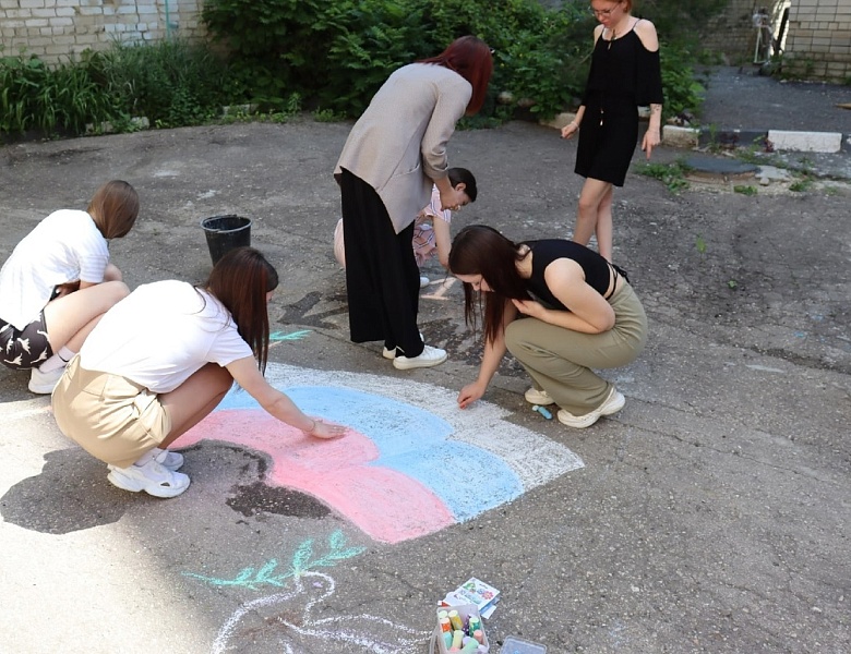 Акция "Россия рисует"