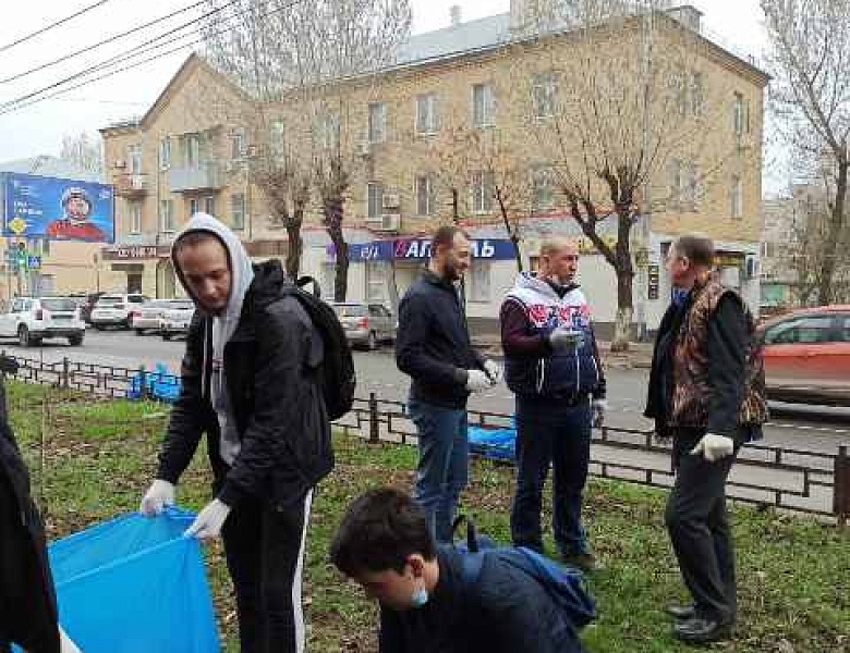 Всероссийский субботник в Волжском районе