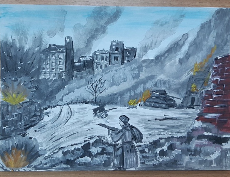 Всероссийская акция "Рисуем Победу" 