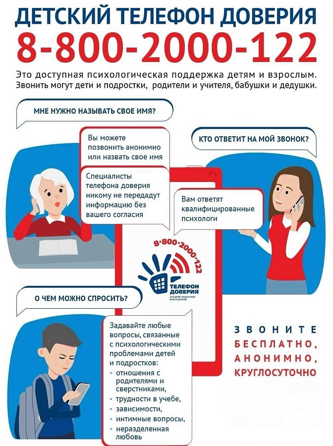 Детский телефон доверия