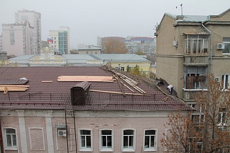 21.10.2019 Демонтаж левого ската