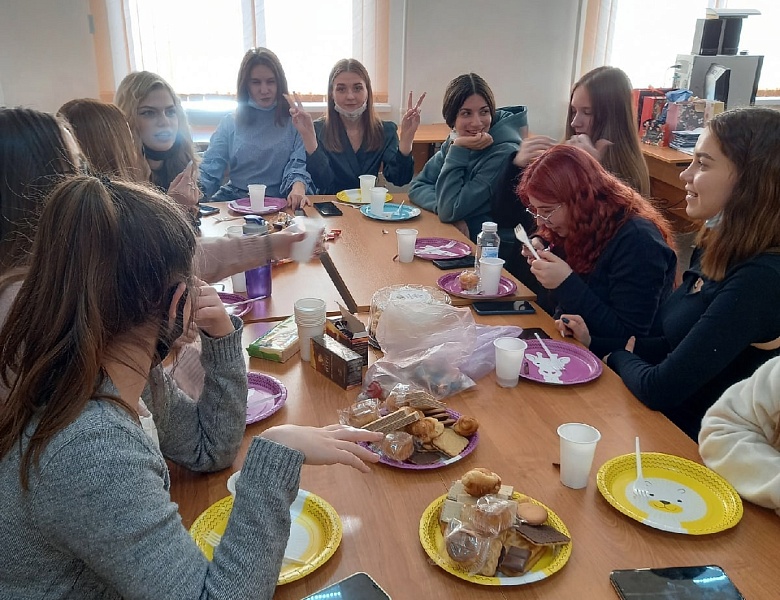 Классный час в 13 группе