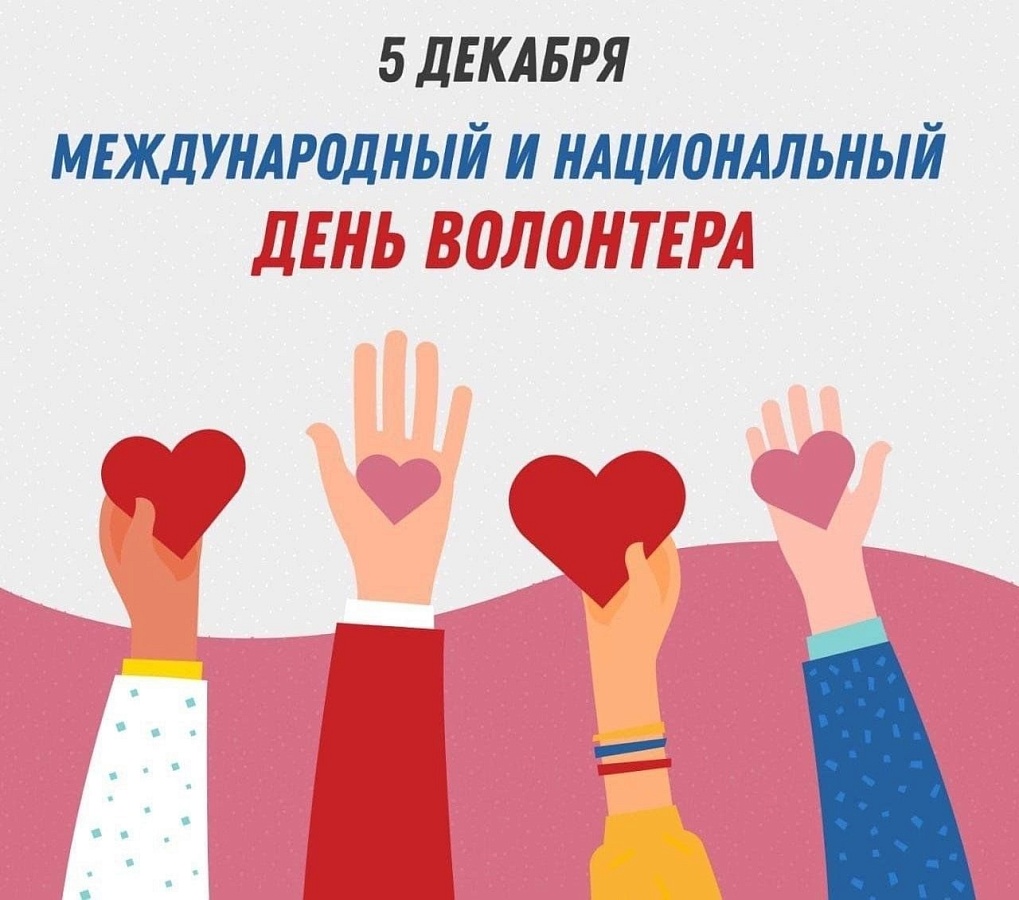 ПОЗДРАВЛЕНИЕ С ДНЕМ ДОБРОВОЛЬЦЕВ РОССИИ