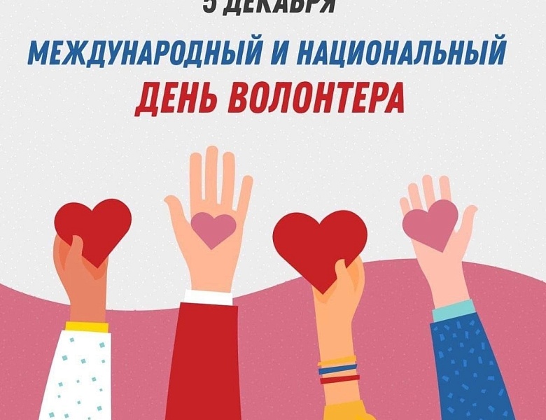 ПОЗДРАВЛЕНИЕ С ДНЕМ ДОБРОВОЛЬЦЕВ РОССИИ