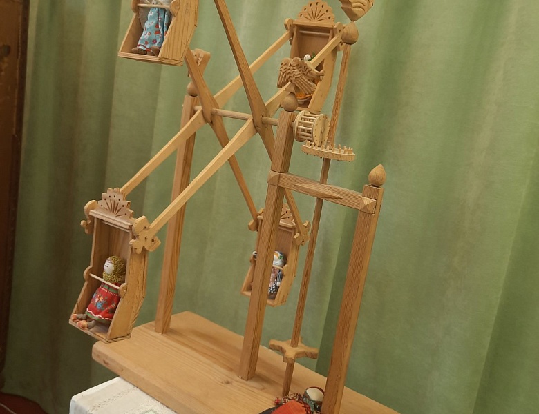 Выставка народной игрушки в музее-усадьбы Н.Г.Чернышевского. 