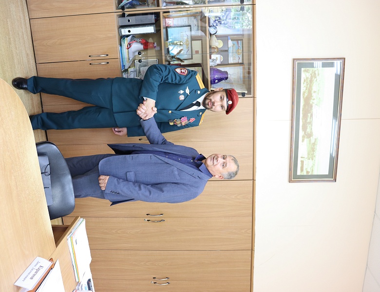 Гости в колледже 