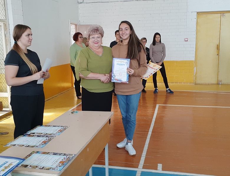 Приз первокурсника. Награждение