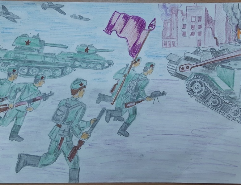 Всероссийская акция "Рисуем Победу" 