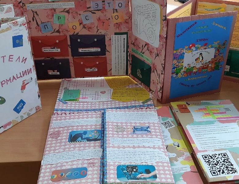 Выставка лэпбуков по информатике