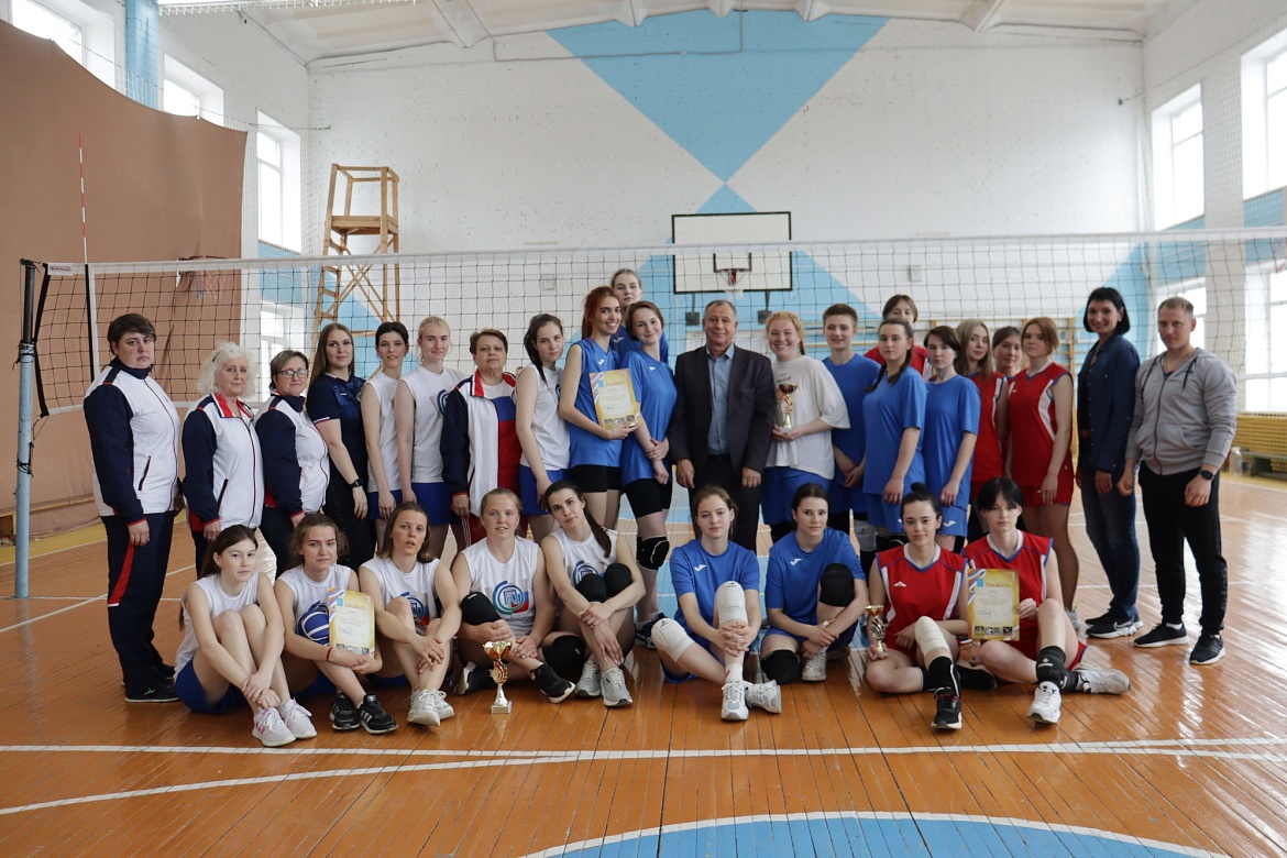 Областной турнир по волейболу среди студентов ПОО