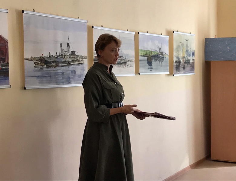 Выставка "Саратовский ледокол - первый речной".